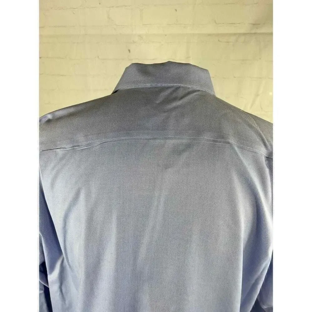 Mens Joseph & Feiss Int’l XLarge Fitted Button Up Shirt Plain Long Sleeve EUC